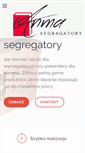 Mobile Screenshot of anmasegregatory.pl
